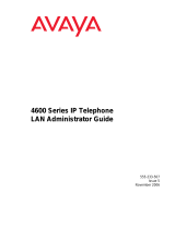 Avaya 4600 Series IP Telephone Operating instructions