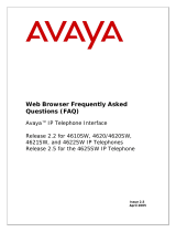 Avaya 4600 Series User manual