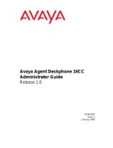 Avaya 16CC Operating instructions