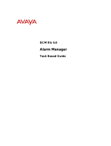 Avaya Alarm Manager BCM Rls 6.0 User manual