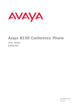 Avaya B159 User guide