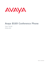 Avaya B169 User guide