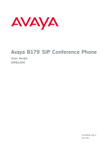 Avaya B179 User guide