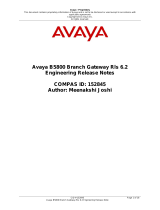 Avaya B5800 Release Notes
