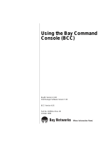 Avaya Bay Command Console BCC User manual
