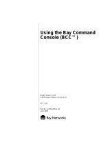 Avaya Bay Command Console User manual