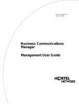 Avaya BCM Management User guide