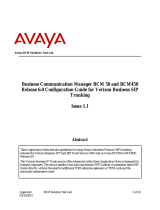 Avaya BCM450 User manual