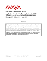 Avaya Business Communications Manager 450 (BCM 450) User manual