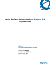 Avaya Business Communications Manager 5.0 User manual