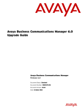 Avaya Business Communications Manager 6.0 Upgrade Guide
