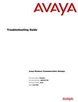 Avaya Business Communications Manager Telephone Troubleshooting guide