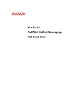 Avaya CallPilot Unified Messaging BCM Rls 6.0 User manual