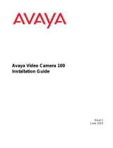 Avaya Camera 100 Installation guide