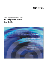 Avaya Softphone 2050 User manual