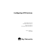 Avaya Configuring ATM Services User manual