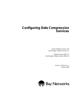 Avaya Configuring Data Compression Services User manual