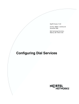 Avaya Configuring Dial Services (308621-14.20 Rev 00) User manual