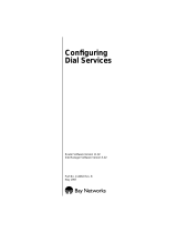 Avaya Configuring Dial Services User manual