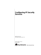 Avaya Configuring Integrated IP Security User manual
