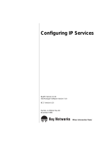 Avaya Configuring IP Services User manual