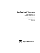 Avaya Configuring IP Services User manual
