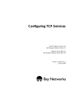Avaya Configuring TCP Services User manual
