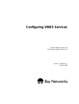 Avaya Configuring VINES Services User manual