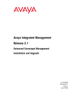 Avaya Integrated Management Release 2.1 Enhanced Converged Management User manual