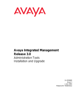 Avaya Integrated Management Release 3.0 Administration Tools User manual