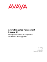 Avaya Integrated Management Release 3.1 Enterprise Network Management User manual