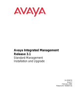 Avaya Integrated Management Release 3.1 Standard Management User manual