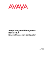 Avaya Integrated Management Release 6.0 Network Management Configuration User manual