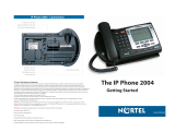 Avaya IP Phone 2004 Getting Started Manual