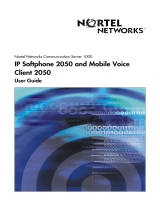 Avaya IP Softphone 2050 and Mobile Voice Client 2050 User guide