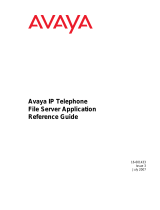 Avaya IP Telephone File Server Application Note