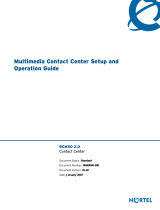 Avaya Multimedia Contact Center User manual