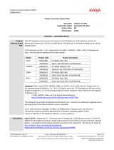 Avaya PCN1822Su User manual