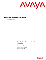 Avaya PeriView Reference Manual (Software Release 2.1) - Business Communications Manager Reference guide
