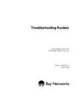 Avaya Troubleshooting Routers Troubleshooting guide