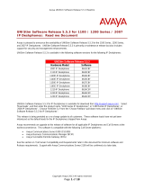 Avaya UNIStim Software Release 5.5.3 for 1100 Series, 1200 Series, 2007 IP Deskphones Important information