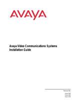 Avaya Video Communications System Installation guide
