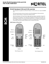 Avaya WLAN Handsets 6120 and 6140 User guide