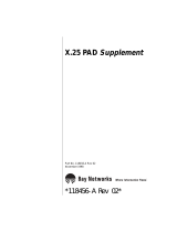 Avaya X.25 User manual