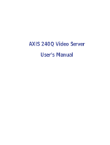 Axis Communications 240Q User manual