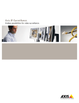 Axis Communications IP-Surveillance User manual