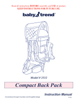 Baby Trend 2512 User manual