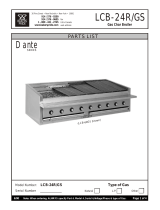Bakers Pride Oven DANTE LCB-24R/GS User manual
