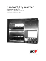 BKI Sandwich/Fry Warmer FW-15L User manual