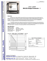 B&B Electronics 232DSP User manual
